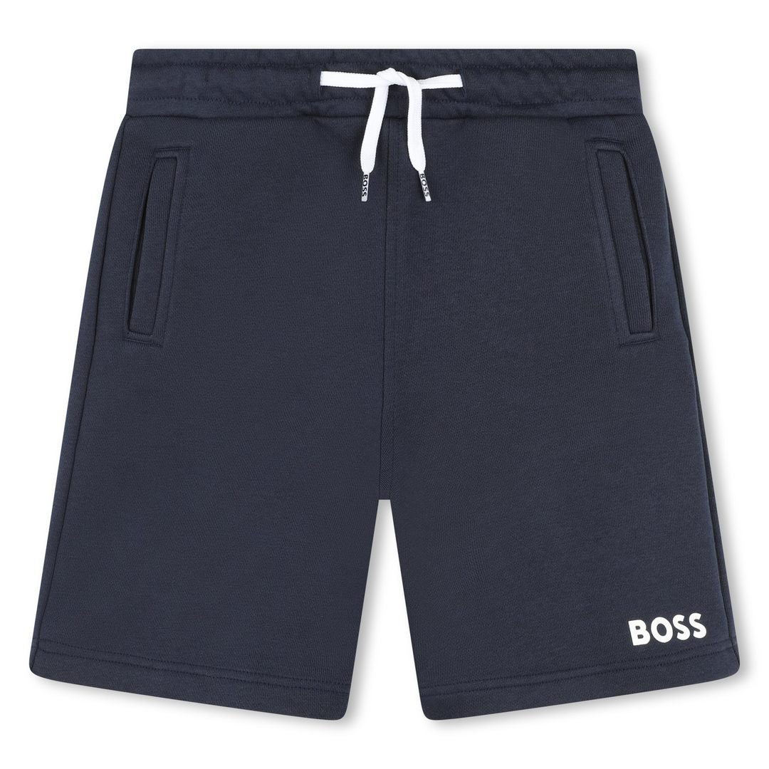boss-j50680-849-kb-Navy Logo Shorts