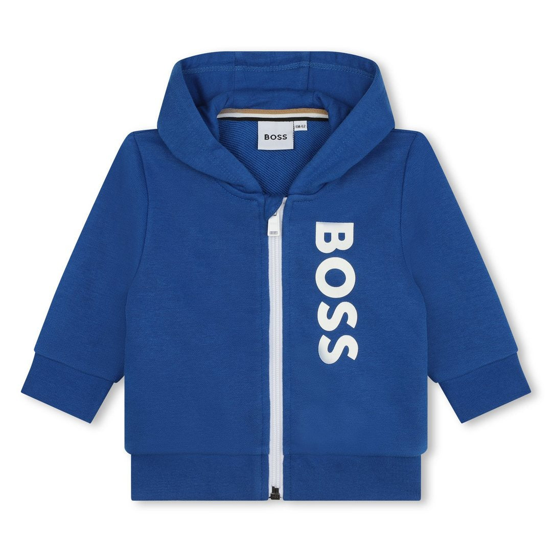 boss-j50591-872-bb-Electric Blue Hooded Cardigan