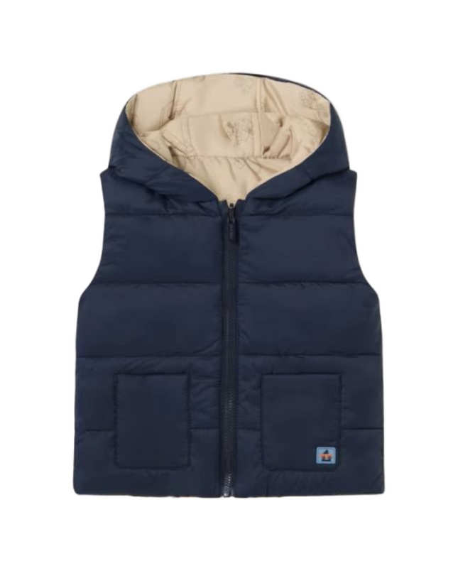 Kids Atelier-Mayoral- Baby Reversible Padded Gilet