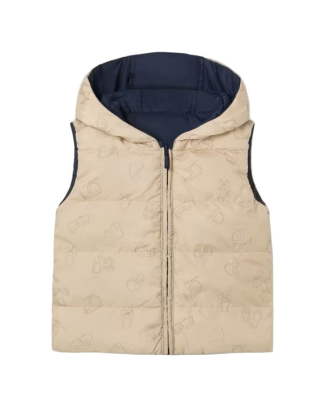 Kids Atelier- Mayoral- Baby Reversible Padded Gilet