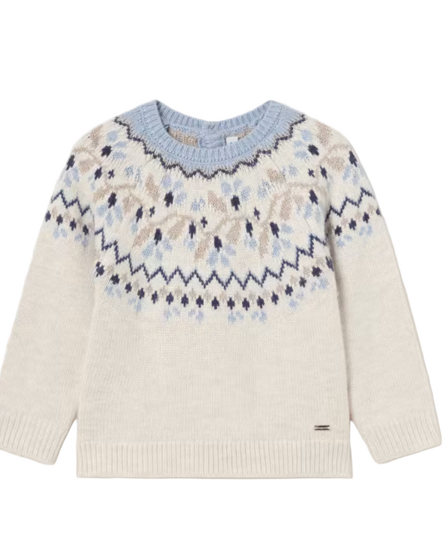 Kids Atelier-Mayoral- Baby Jacquard Jumper
