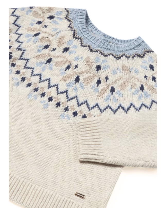 Kids Atelier-Mayoral- Baby Jacquard Jumper