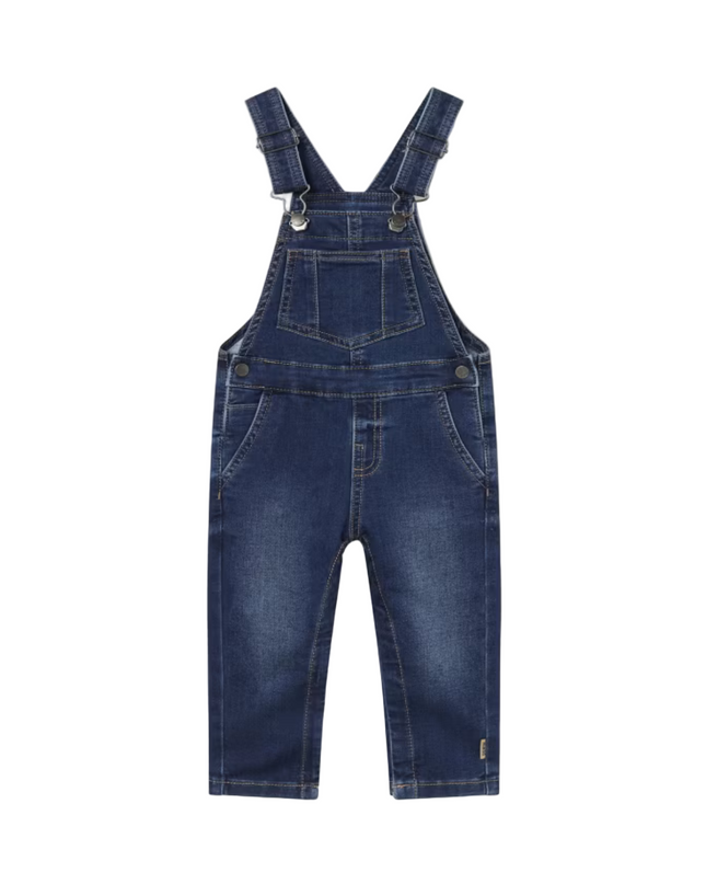 Kids Atelier- Mayoral- Baby Denim Overalls