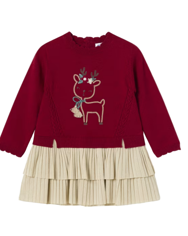 Kids Atelier- Mayoral- Baby Combined Knit Dress