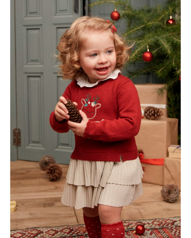 /kids Atelier- Mayoral- Baby Combined Knit Dress
