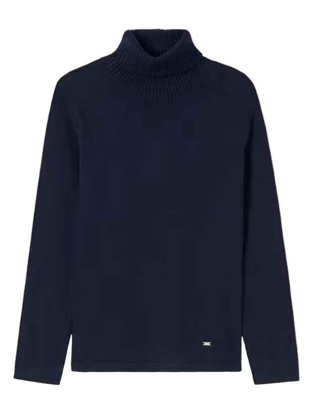 Kids Atelier-Mayoral-Girl Basic Turtleneck Jumper