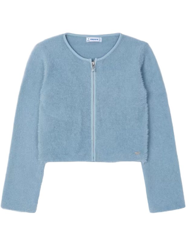 Kids Atelier- Mayoral- Girl Knit Zip Cardigan