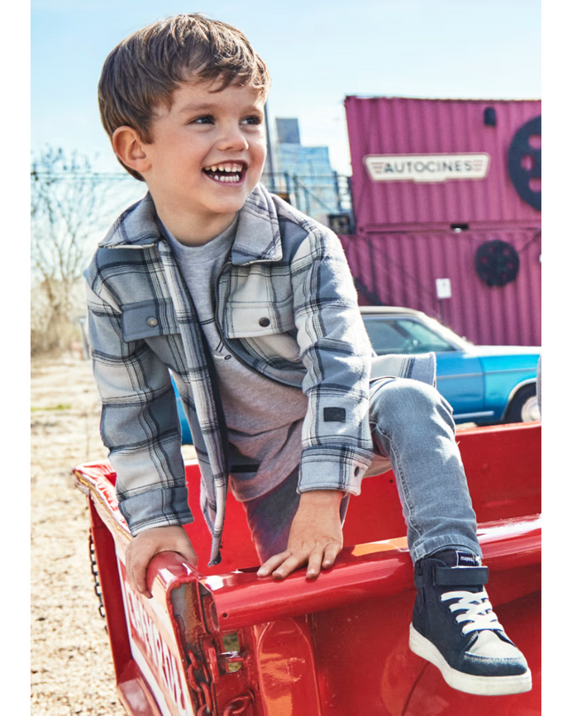 Kids Atelier- Mayoral- Boy Plaid Jacket