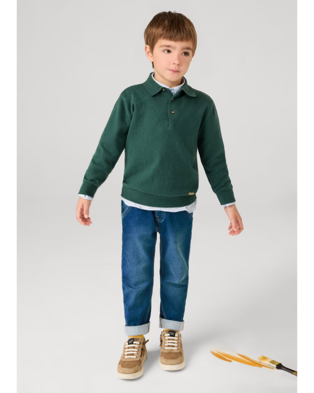 Kids Atelier-Mayoral-Boy Jogger Style Jeans