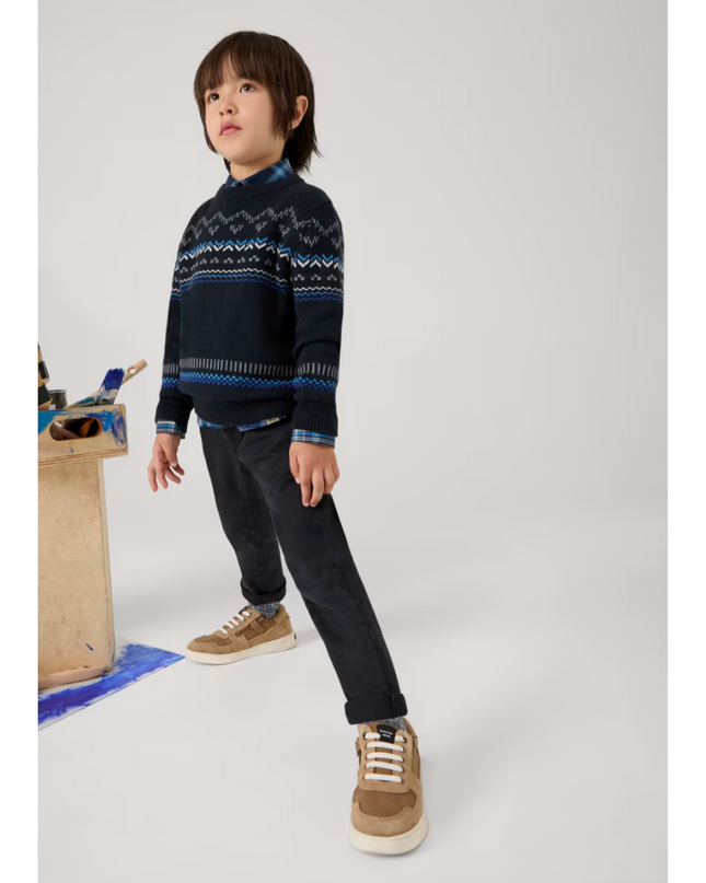 Kids Atelier- Mayoral Boy- Loose Fitting Trousers