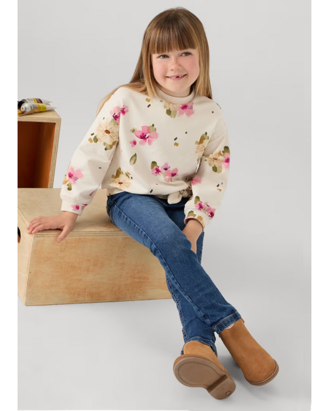 Kids Atelier-Mayoral-Girl Basic Skinny Jeans