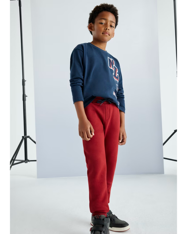 Kids Atelier- Mayoral- Boy Basic Tracksuit Bottoms