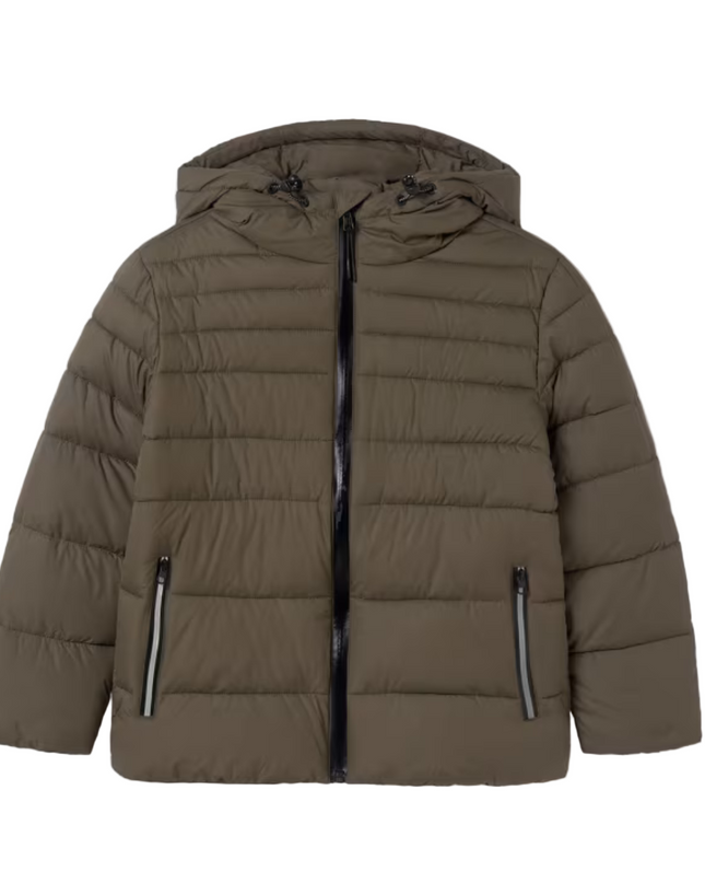 Kids Atelier- Mayoral- Boys' Quilted Coat With Reflective Details