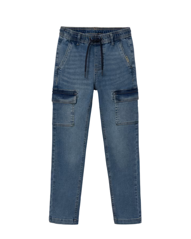 Kids Atelier- Mayoral- Boy Denim Cargos
