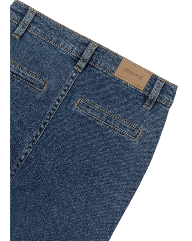 Kids Atelier-Mayoral-Gardient Jeans For Teenage Girls