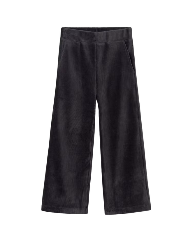 Kids Atelier-Mayoral-Girl Corduroy Flared Trousers