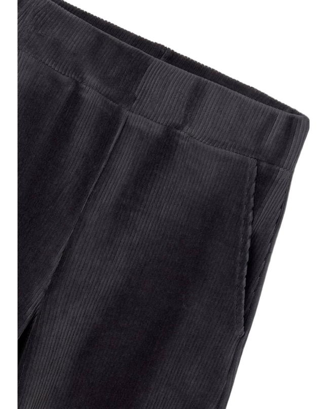 Kids Atelier-Mayoral-Girl Corduroy Flared Trousers