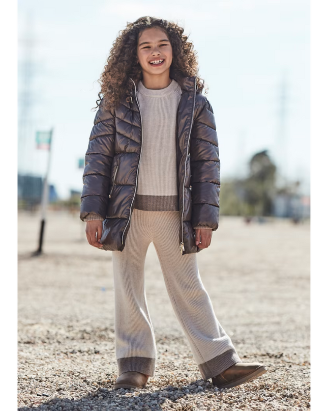 Kids Atelier-Mayoral-Girl Jumper and Trousers Tricot Set