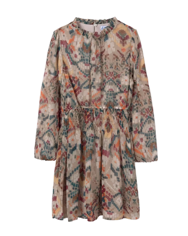 Kids Atelier-Mayoral-Girl Print Dress