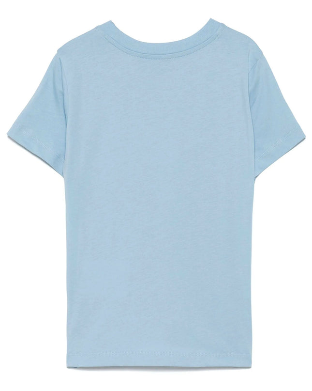 Kids Atelier-Moncler-Logo Print Short Sleeve t-Shirt