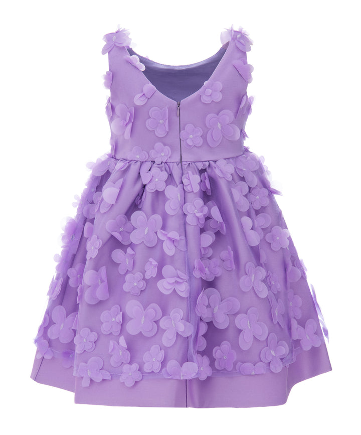 Purple Lago Floral Dress
