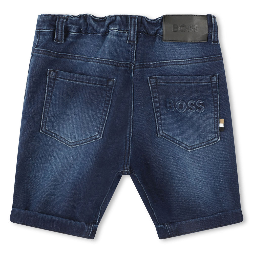 boss-j50778-z07-kb-Blue Denim Shorts
