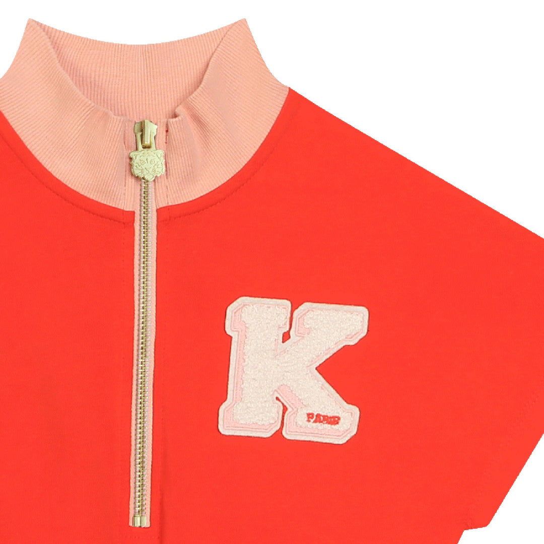 KENZO-K60220-99A-KG-BRIGHT RED-DRESS