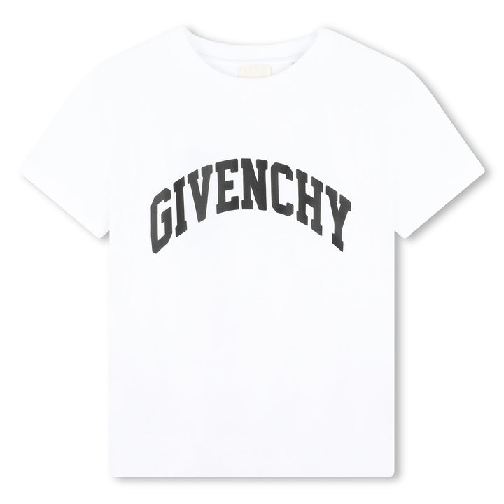 Givenchy-H30160-10P-KB-WHITE-SHORT SLEEVES TEE-SHIRT