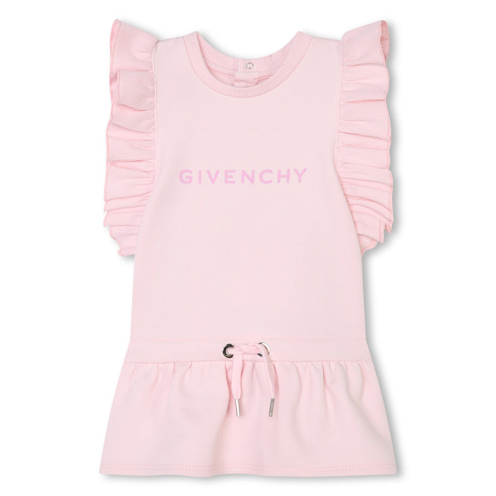 Givenchy-H30190-44Z-BG-MARSHMALLOW-SHORT SLEEVED DRESS