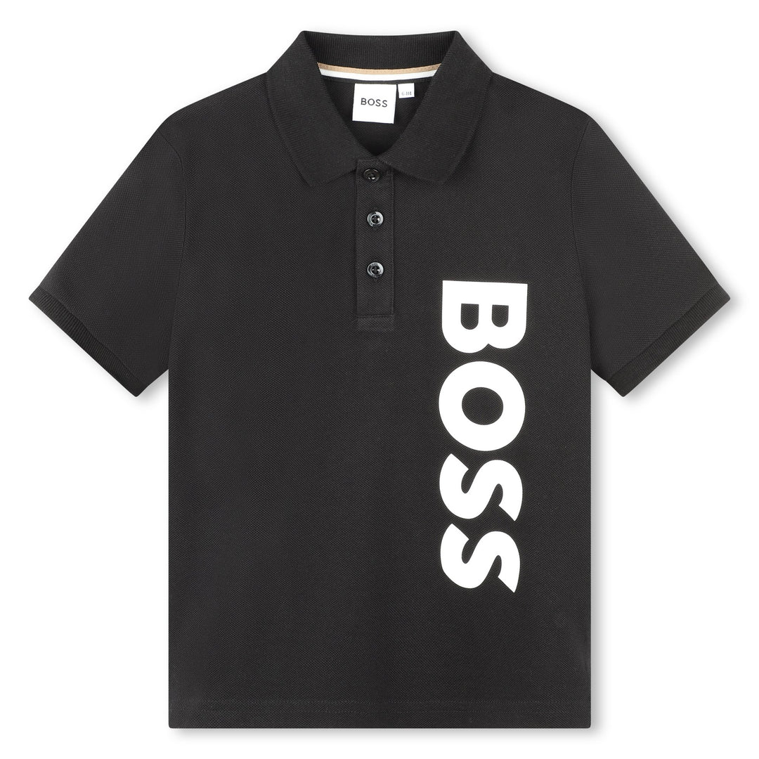 boss-j50703-09b-kb-Black Logo Polo