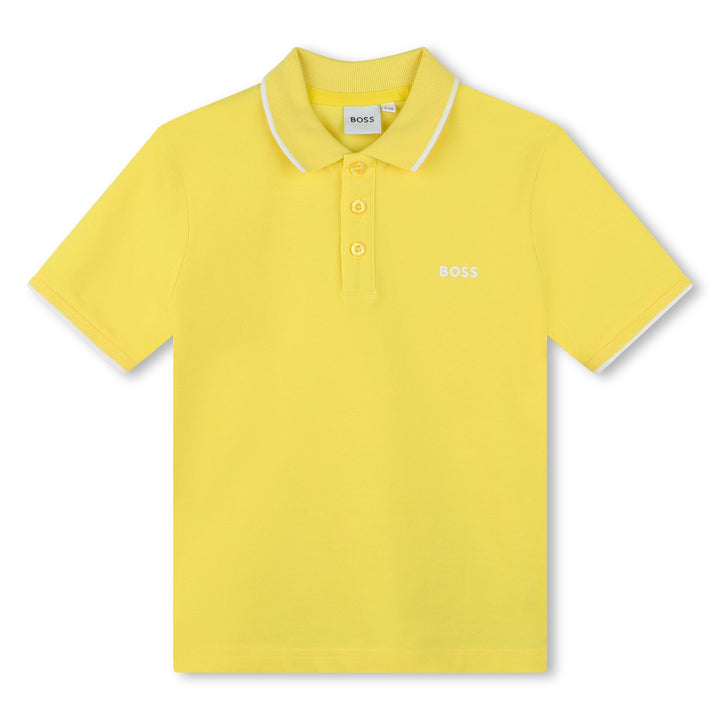 boss-j50704-508-kb-Yellow Logo Polo
