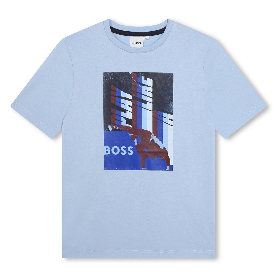 boss-j50724-783-kb-Pale Blue T-Shirt