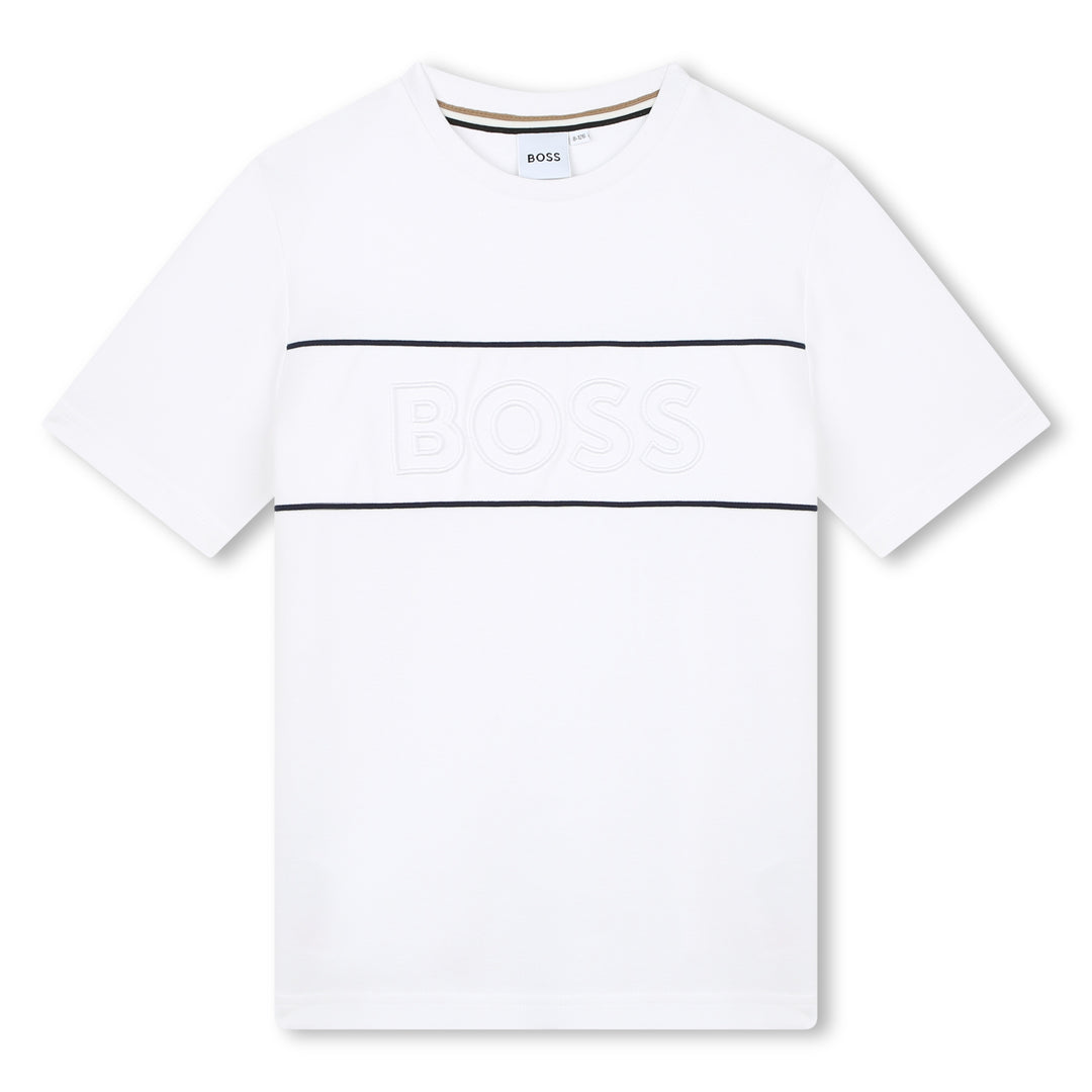 boss-j50727-10p-kb-White Logo T-Shirt