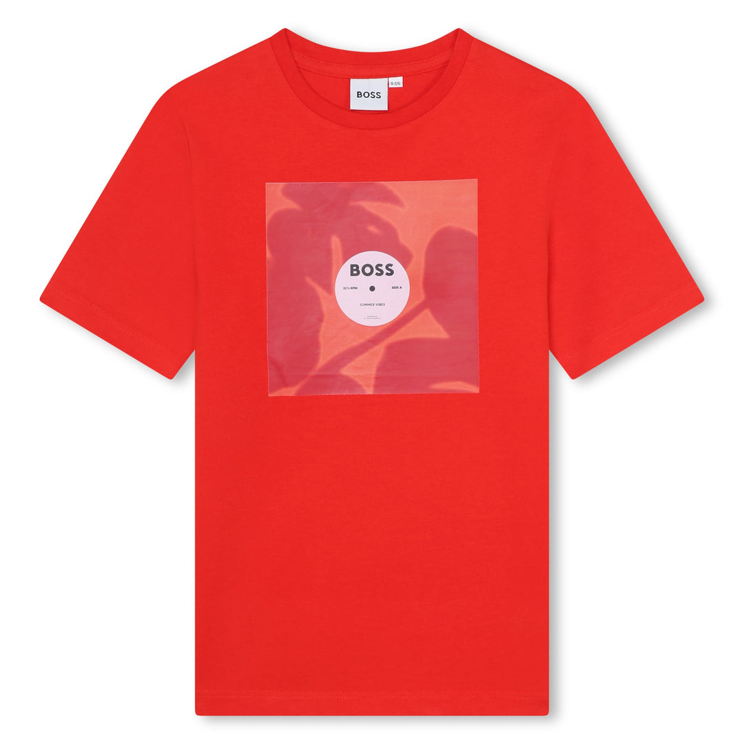 boss-j50724-997-kb-Red Logo T-Shirt