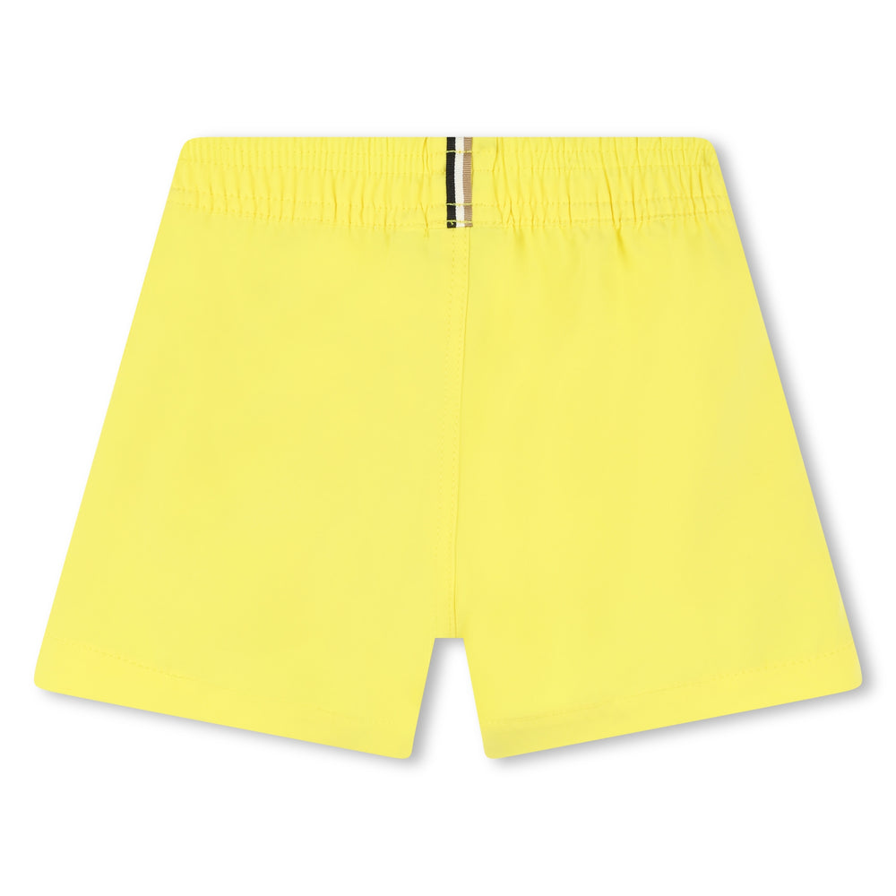 boss-j50569-508-bb-Yellow Logo Swim Shorts