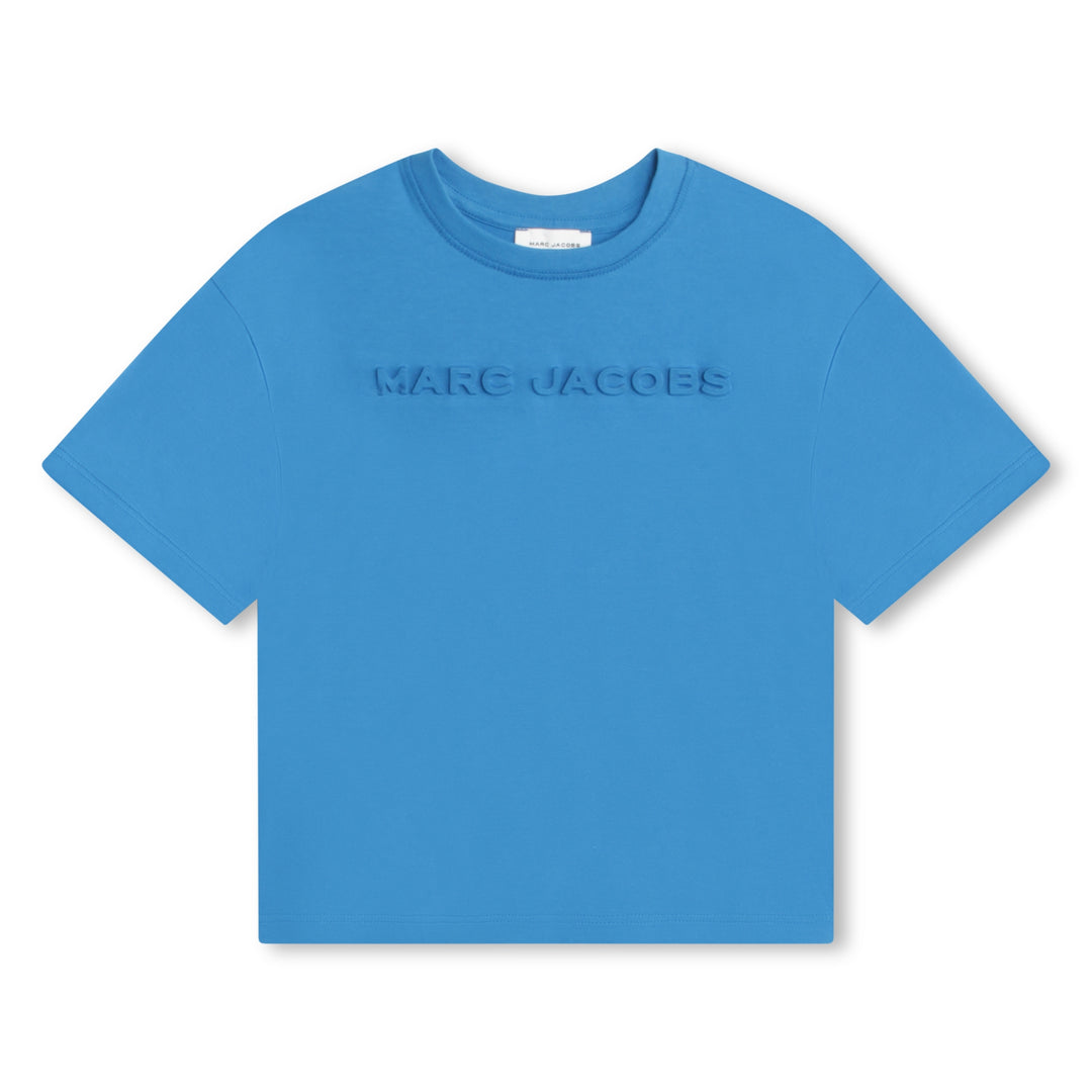 Marc Jacobs-W60039-873-KU-ELECTRIC BLUE-SHORT SLEEVES TEE-SHIRT
