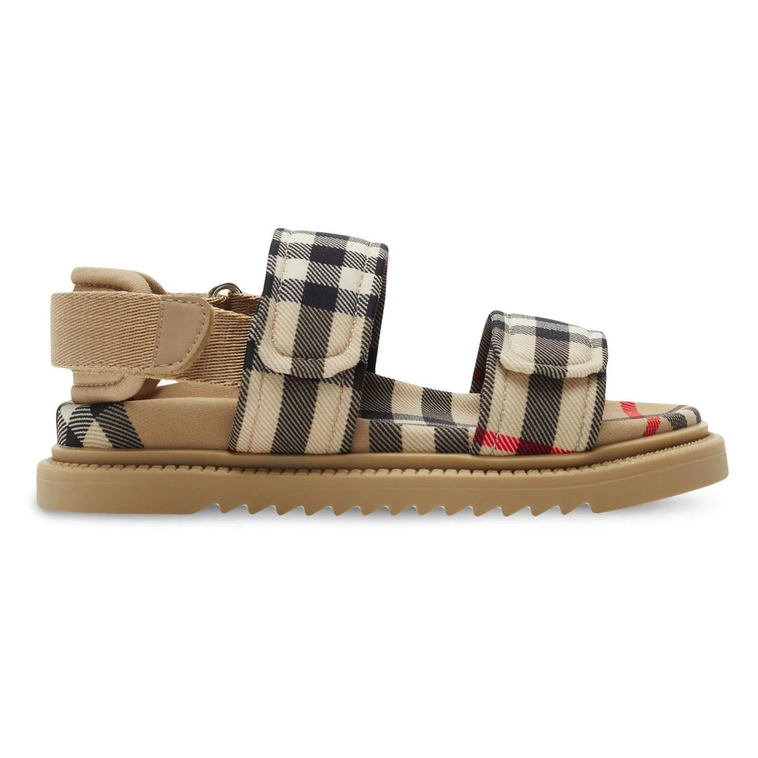 burberry-Archive Beige Check Sandals-8081862-1002-154955-a7028