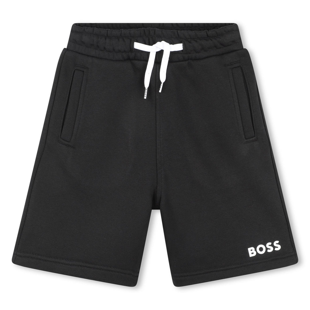 boss-j50680-09b-kb-Black Logo Shorts