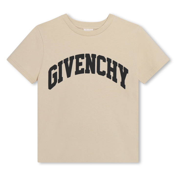 Givenchy-H30160-184-KB-CREAM-SHORT SLEEVES TEE-SHIRT