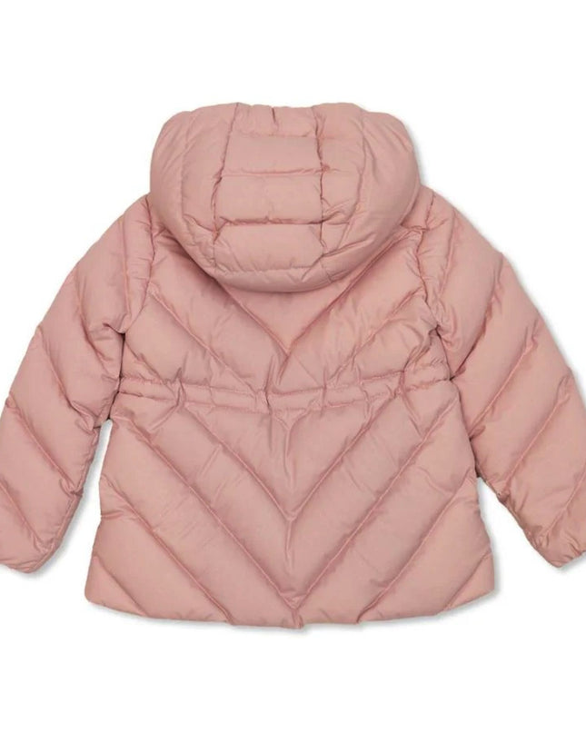Pink Sanaa Hooded Down Coat
