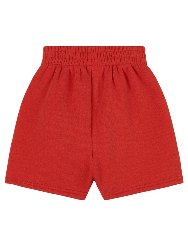 balenciaga-Red Logo Shorts-681862tmvf13168