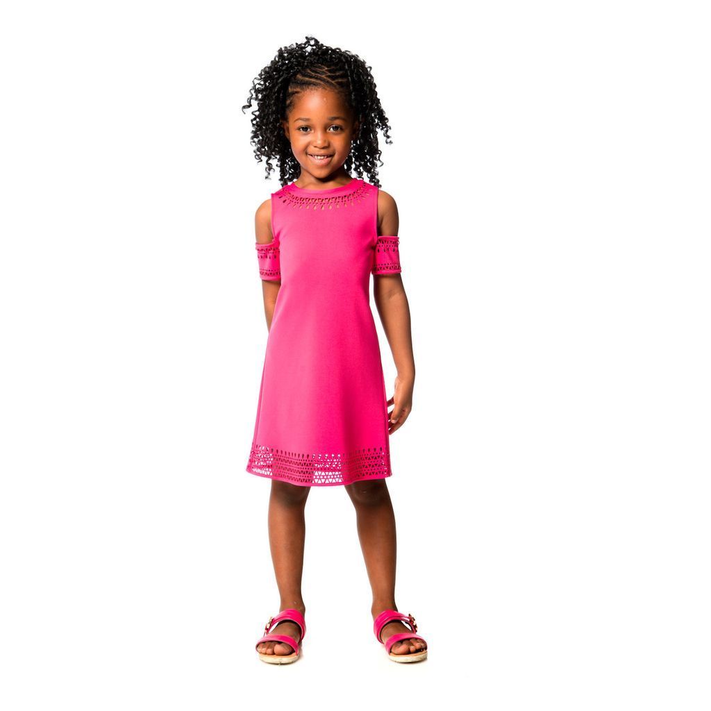 DPD-Bright Rose-dress-N95-646-Dresses-Deux Par Deux-kids atelier
