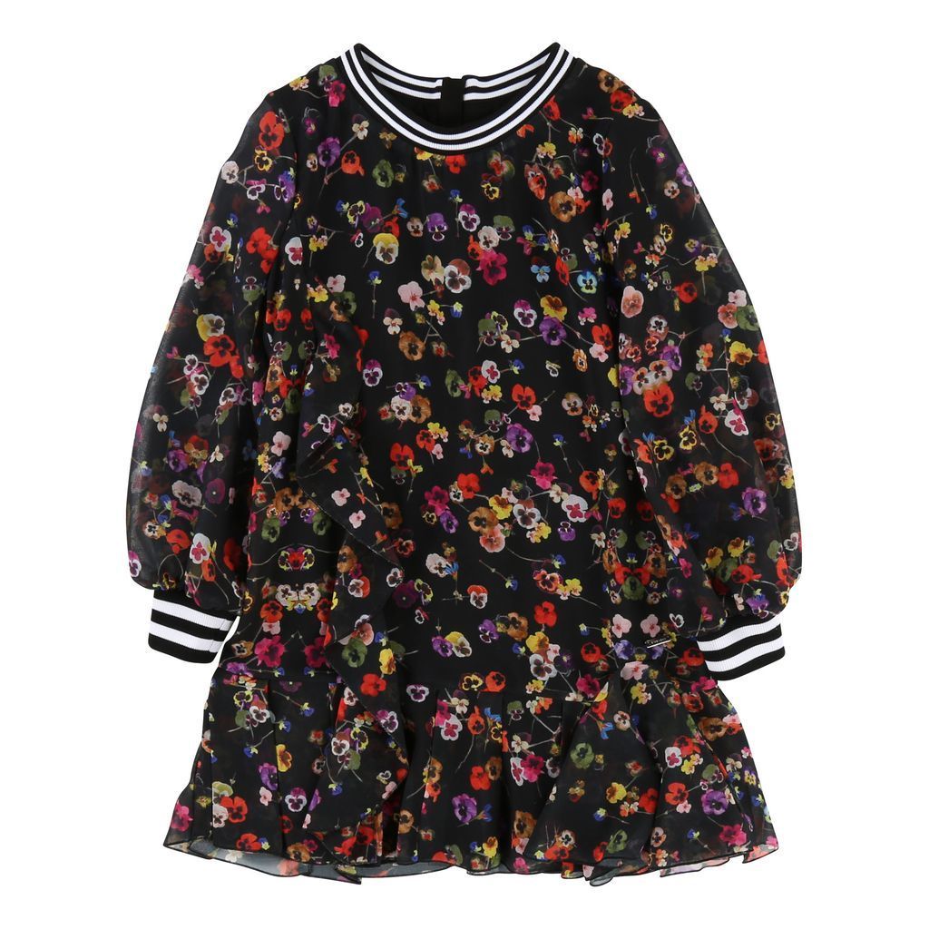 givenchy-kids-black-multi-color-floral-print-dress-h12052-09b
