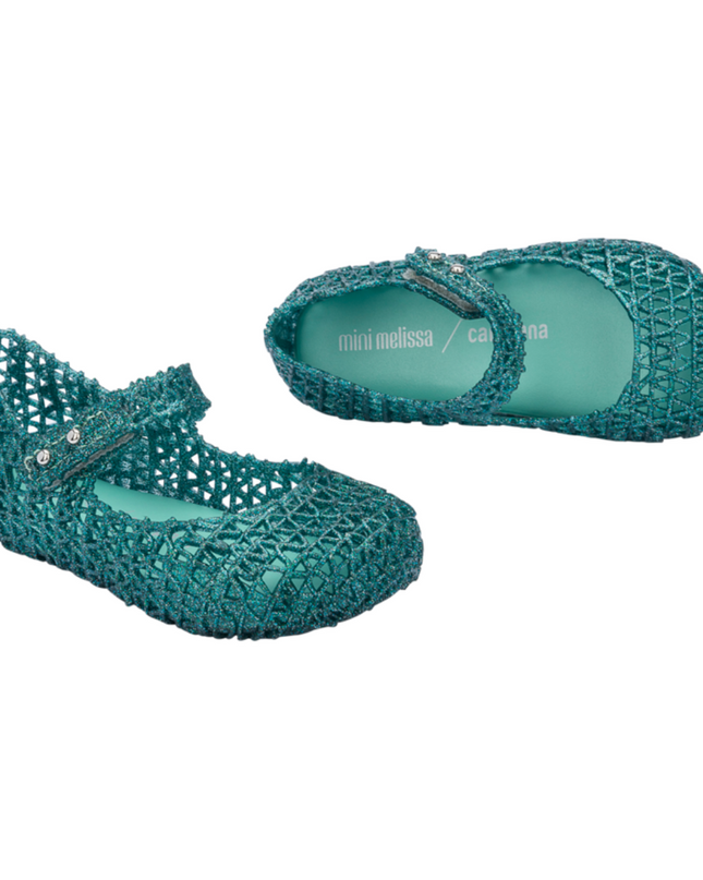 melissa-mini-Green Campana Sandal-32995-52830
