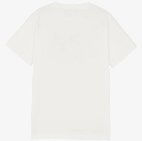 versace-White Medusa Logo T-Shirt-1000239-1a04767-2w020