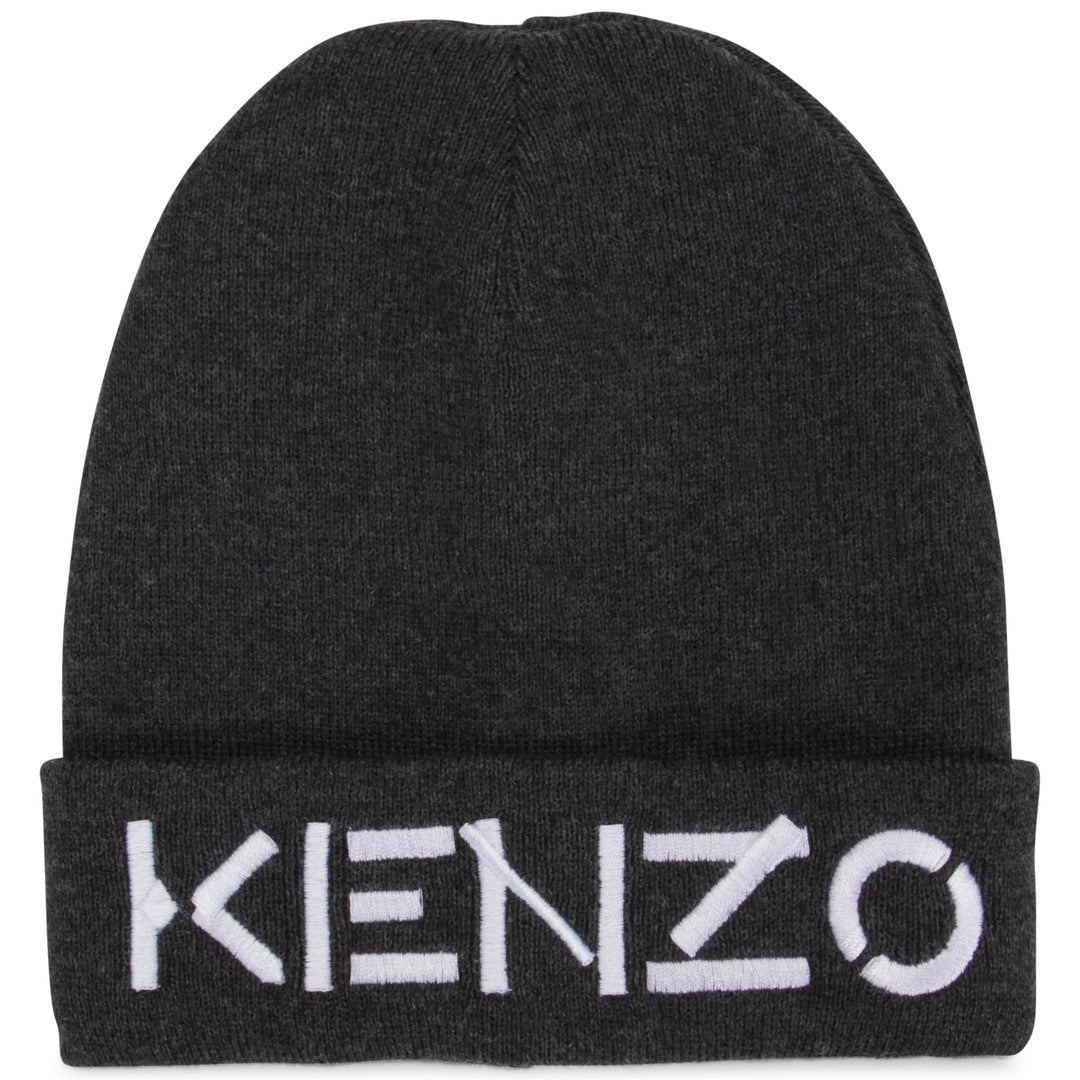 KENZO-DARK GREY-PULL ON HAT-K51018-65