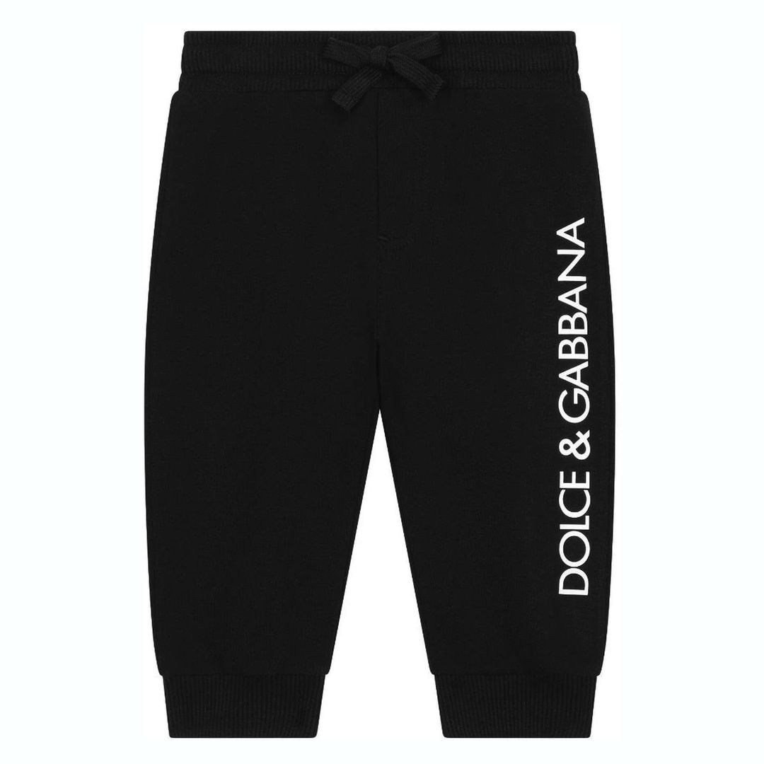 dg-Black Logo Sweatpants-l1jpig-g7ku7-n0000