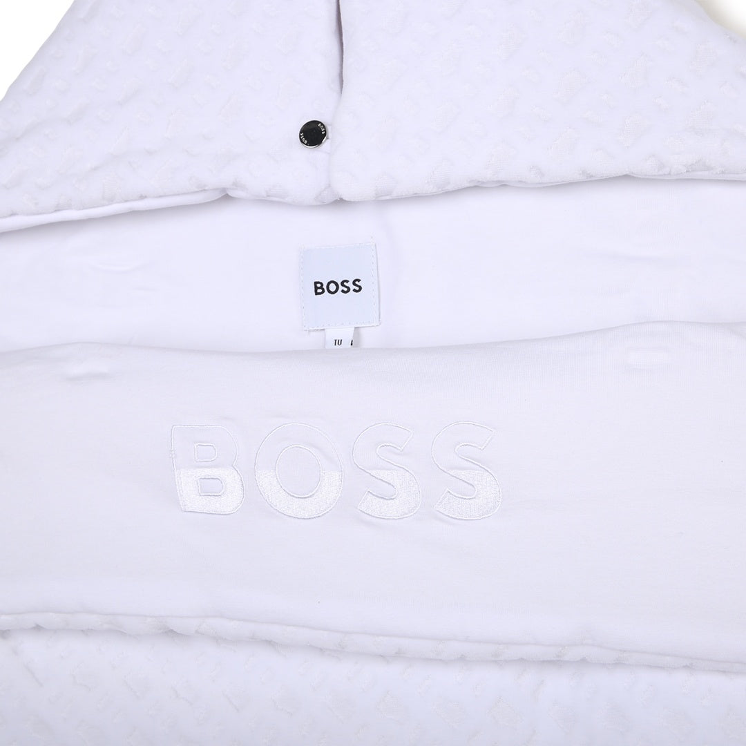 boss-j90348-10p-White Monogram Baby Nest