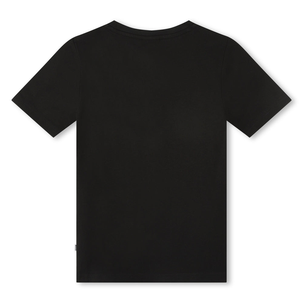 boss-j25o72-09b-Black Logo T-Shirt