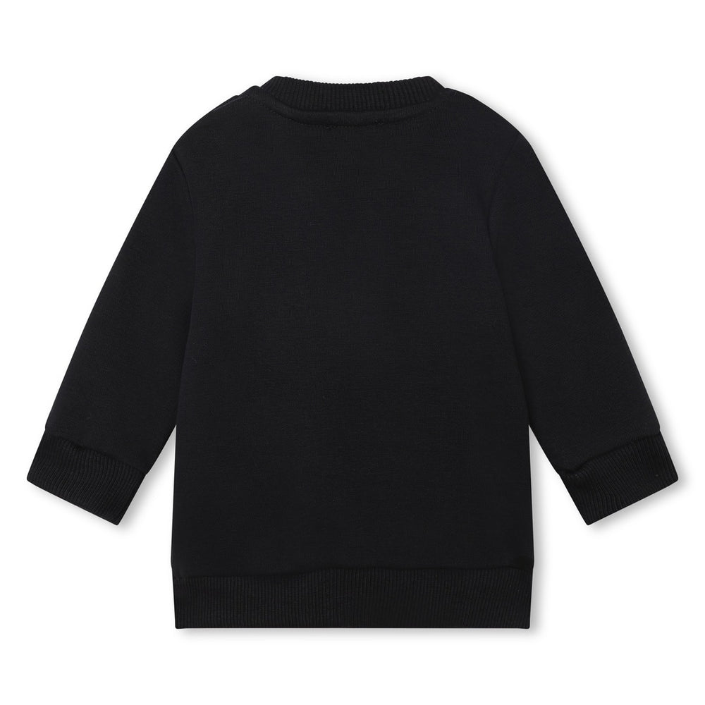 givenchy-h05276-09b-Black Logo Sweatshirt